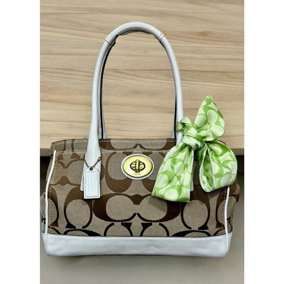 Y2K Coach 11557 Hampton Madeline Signature Satchel Bag - Picture 12 of 12